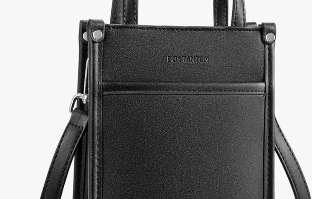 Crossbody Cell Phone Bag with Top Handle  – Just $16.79 shipped!